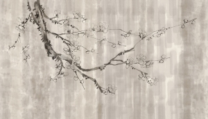 New Chinese StyleAnimal And Plant Pattern Wallpaper