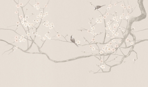 新中式花鸟壁纸-ID:156328922