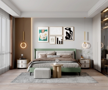 Nordic Style Bedroom-ID:723689084
