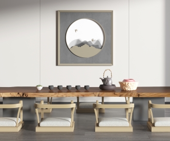 New Chinese Style Tea Tables And Chairs-ID:162861118