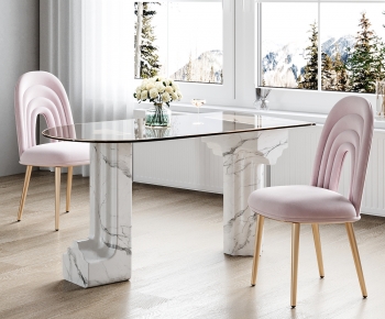 Modern Dining Table And Chairs-ID:907872929