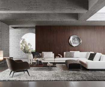 Modern A Living Room-ID:784338008