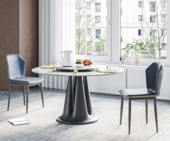 Modern Dining Table And Chairs-ID:620770939