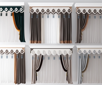 Simple European Style The Curtain-ID:203692915