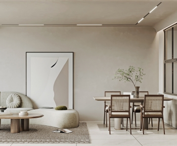 Wabi-sabi Style A Living Room-ID:387502913