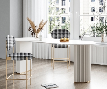 Modern Dining Table And Chairs-ID:622570515