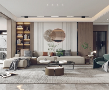 Modern A Living Room-ID:620028975