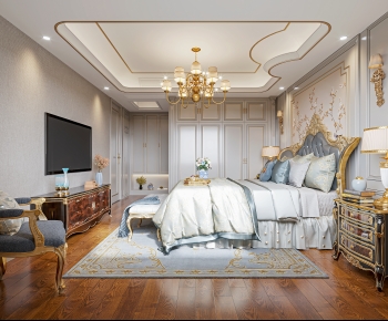 European Style Bedroom-ID:307404041