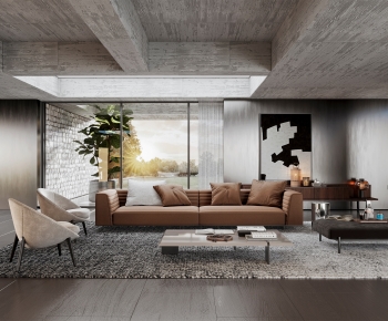 Modern A Living Room-ID:766067035