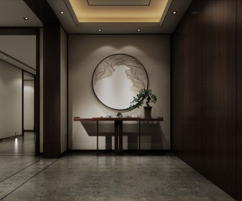 New Chinese Style Hallway-ID:304982906