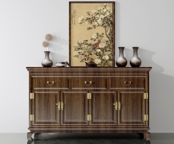 New Chinese Style Decorative Cabinet-ID:664868122