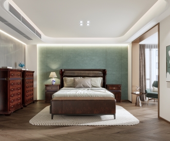 Chinese Style Bedroom-ID:556632043