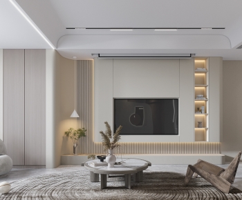 Wabi-sabi Style A Living Room-ID:707348114