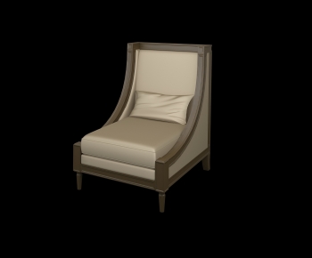 American Style Single Sofa-ID:625463018