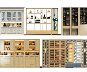 Modern Wine Cabinet-ID:839931962