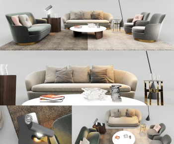 Modern Sofa Combination-ID:349889048