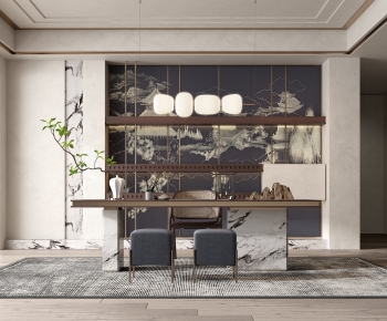 New Chinese Style Study Space-ID:636444092