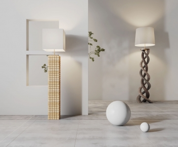 Wabi-sabi Style Floor Lamp-ID:661289937