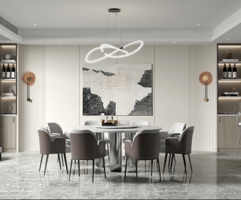 Modern Dining Room-ID:989911083