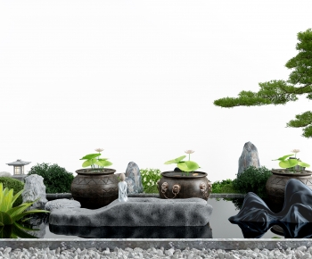New Chinese Style Garden-ID:353697062