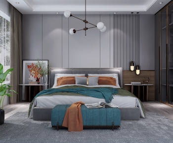 Modern Bedroom-ID:259243979