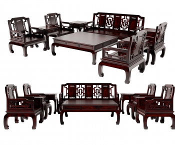 Chinese Style Sofa Combination-ID:368392944