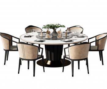 New Chinese Style Dining Table And Chairs-ID:118347886