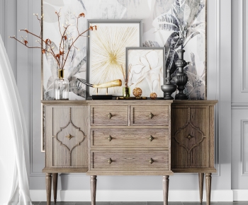 American Style Side Cabinet/Entrance Cabinet-ID:111066104