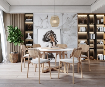 Nordic Style Dining Room-ID:196154123