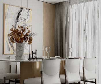 New Chinese Style Dining Room-ID:319540023