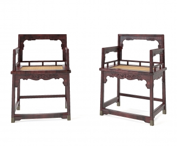 Chinese Style Single Chair-ID:558871985