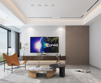Modern A Living Room-ID:208451991