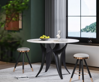 Modern Dining Table And Chairs-ID:592279911