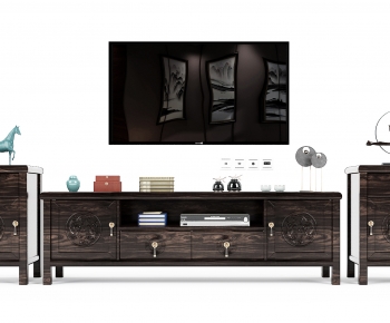 Chinese Style TV Cabinet-ID:503418929