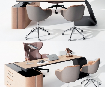 Modern Manager's Desk-ID:778820049