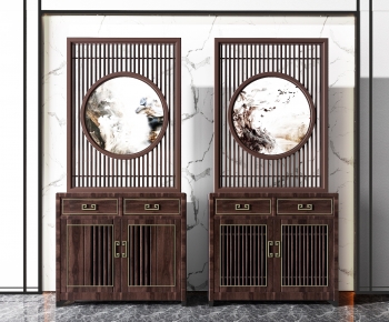 New Chinese Style Decorative Cabinet-ID:959685097