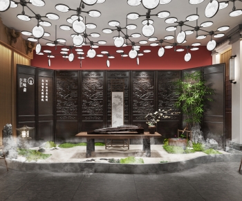 New Chinese Style Catering Space-ID:806499009