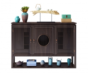 New Chinese Style Decorative Cabinet-ID:647166011