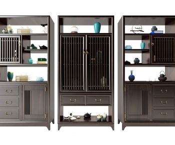 Chinese Style Decorative Cabinet-ID:498820072