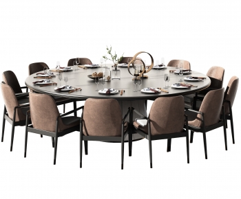 New Chinese Style Dining Table And Chairs-ID:848474989