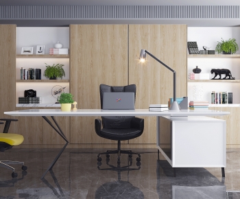 Modern Manager's Desk-ID:619451052