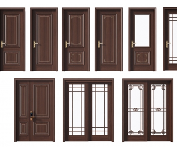 New Chinese Style Door-ID:837707047