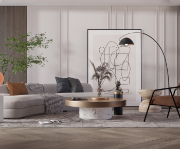 Modern A Living Room-ID:820250553