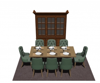 Nordic Style Dining Table And Chairs-ID:631922015
