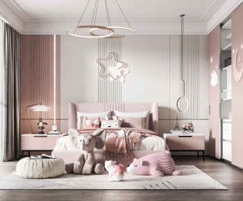 Modern Girl's Room Daughter's Room-ID:408350946