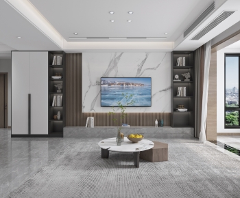 Modern A Living Room-ID:568912981
