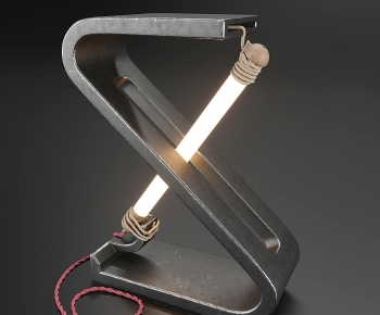 Industrial Style Table Lamp-ID:758014927