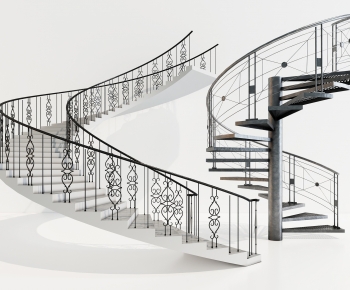 Modern Stair Balustrade/elevator-ID:967256077