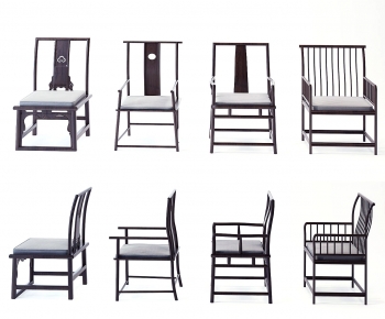 Chinese Style Single Chair-ID:860580925