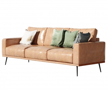 Modern Three-seat Sofa-ID:381700994